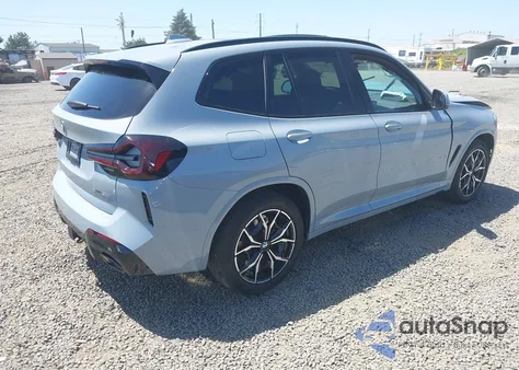 2022 BMW X3 xDrive30I z USA, uszkodzony, nr VIN 5UX53DP03N9J24629
